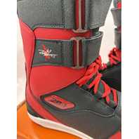 THIRTYTWO ZB-1 SNOWBOARD BOOTS MENS SZ 12 BLACKRED T.26.BTM.ZBO.RD.120.1
