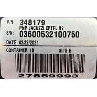 JACUZZI 348179 JPA PRO GRADE POOL PUMP 1.5HP 2 SPEED