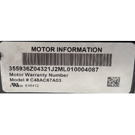 JACUZZI 348179 JPA PRO GRADE POOL PUMP 1.5HP 2 SPEED