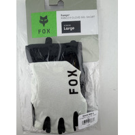 FOX RACING WOMENS RANGER GLOVE GEL SHORT SZ LARGE FROST 33612-441-L