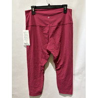 LULULEMON WOMEN'S ALIGN HR CROP 23" SIZE 14 LW6BGJS MAGENTA SMOKE