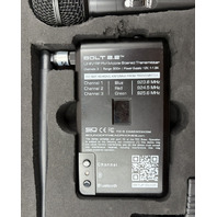 SOUND OFF BOLT 2.2 UHF/RFFM MOBILE STEREO TRANSMITTER 3 CHANNELS WITH MICROPHONE