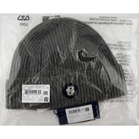 HUGO BOSS DOUBLE B MONOGRAM 50551237 MENS WOOL-CASHMERE BROWN BEANIE HAT
