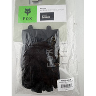 FOX RACING WOMENS RANGER GLOVE GEL SHORT SZ SMALL BLACK 33612-001-S