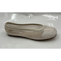 STEVE MADDEN CALICO BONEMESH TABI BALLET FLATS WHITE TABIS SIZE 8.5 WOMENS