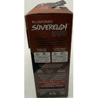 PLUGFONES SOVEREIGN DUO PS-BRBB 26DB TRUE WIRELESS AUDIO EARPLUGS OSHA CERTIFIED