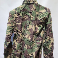 LANDS END 513428 MEN'S SIENNA BROWN CAMO FLAGSHIP FLANNEL LARGE