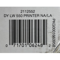 DYMO LABELWRITER 550 2112552 AUTOMATIC LABEL RECOGNITION LABEL PRINTER