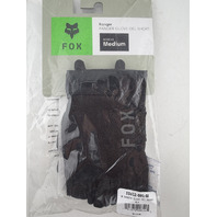 FOX RACING WOMENS RANGER GLOVE GEL SHORT SZ MEDIUM BLACK 33612-001-M