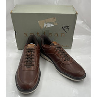 CLARKS ARTISAN UN BRILEY TIE 26184460 IN DARK TAN SIZE 12 MENS SMART-CASUAL SHOE