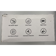 H&H 4G LTE CELLULAR TRAIL CAMERA WITH HD RBX-H10 BATTERY/SOLAR POWERED