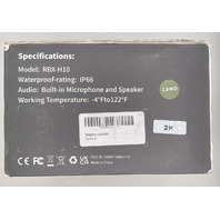 H&H 4G LTE CELLULAR TRAIL CAMERA WITH HD RBX-H10 BATTERY/SOLAR POWERED