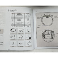 V3 ROBOT VACUUM AND MOP COMBO REMOTE V3-001-WHITE-US
