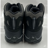 OBOZ MENS SAWTOOTH II MID B-DRY WATERPROOF HIKING SHOES CHARCOAL SIZE 12 WIDE