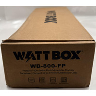 WATTBOX WB-800-FP 800 SERIES RACK MOUNTABLE MODULAR FACEPLATE