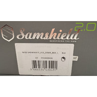 SAMSHIELD MISS SHIELD 2.0 SHADOWMATT/GLOSSY SPARKLING BLACK SIZE LARGE HELMET
