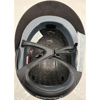 SAMSHIELD MISS SHIELD 2.0 SHADOWMATT/GLOSSY SPARKLING BLACK SIZE LARGE HELMET