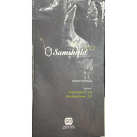 SAMSHIELD MISS SHIELD 2.0 SHADOWMATT/GLOSSY SPARKLING BLACK SIZE LARGE HELMET