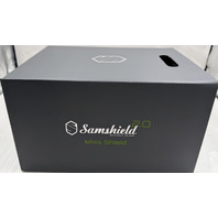 SAMSHIELD MISS SHIELD 2.0 SHADOWMATT/GLOSSY SPARKLING BLACK SIZE LARGE HELMET
