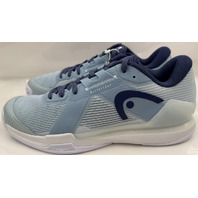 HEAD SPRINT PRO 4.0 274146 LIGHT BLUE-DARK BLUE WOMENS SIZE US 9.5 TENNIS SHOES
