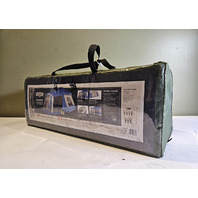 WENZEL 36424B KLONDIKE 8 PERSON CABIN TENT W/ SCREEN PORCH BLUE