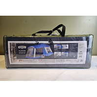 WENZEL 36424B KLONDIKE 8 PERSON CABIN TENT W/ SCREEN PORCH BLUE