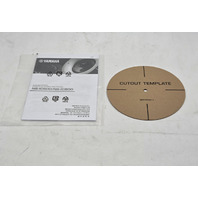 YAMAHA NS-IC600 IN-CEILING 2-WAY SPEAKER- WHITE SET OF 2 SPEAKERS