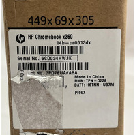 HP GENUINE CHROMEBOOK X360 MODEL 14B-CA0013DX IN COLOR WHITE N4000 4GB 32GB SSD