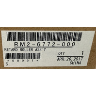 LOT OF 2 HP GENUINE RM2-6772-000 RETARD ROLLER ASSEMBLY FOR LASERJET M607 M608