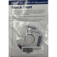 EPSON ELPDC21 EAI V12H758020 DOCUMENT CAMERA WITH REMOTE AND POWER CORDS