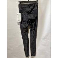LULULEMON WOMEN'S SATIN SHINE HR TIGHT 28" SIZE 4 LW5GK9S BLACK