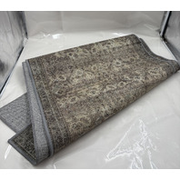 2X10' ANTISLIP RUBBER LOW PILE MACHINE WASHABLE RUG RUNNER GREEN NEW