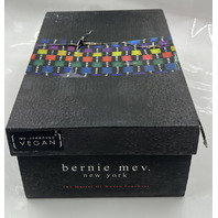 BERNIE MEV NEW YORK VENTI CARLO WEDGES IN BLACK AND WHITE SIZE 37 EU 6.5 WOMENS