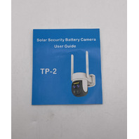 O-KAM T-P2 SMART SOLAR SECURITY CAMERA WITH SOLAR PANELS AND NIGHT VISION