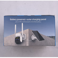 O-KAM T-P2 SMART SOLAR SECURITY CAMERA WITH SOLAR PANELS AND NIGHT VISION