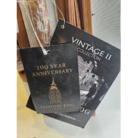 LONDON FOG 0897 28” VINTAGE II SPINNER HARDSIDE EXPANDABLE WHITE-CARAMEL