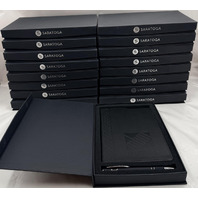 LOT OF 17 SARATOGA MBM ADVERTISING BLACK MONTABELLA JOURNAL & ULTIMA PEN GIFTSET