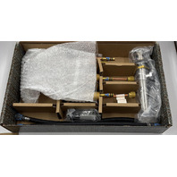 BRIZO INVARI 65377LF-NKLHP WIDE SPREAD LAVATORY FAUCET WITH COLUMN SPOUT