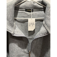 BE-LUX AQ24102X ORIGINAL SPORT FIT GREY QUARTERZIP JACKET WOMENS 1X