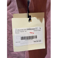 S MAX MARA WOMEN'S COTTON TROUSERS STRAIGHT CUT IN PEONY SAMPLE SMM ONORATA SZ8