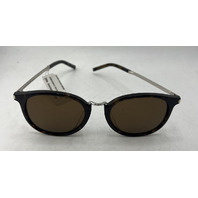 SAINT LAURENT DARK HAVANA CLASSIC LEGACY SUNGLASSES SL 130/F COMBI 007 54 21-150