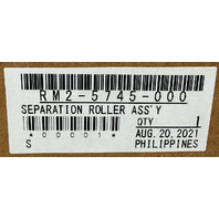 LOT OF 2 HP GENUINE RM2-5745-000 SEPARATION ROLLER ASSEMLBY FOR HP M501 M506