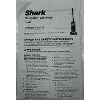 SHARK NAVIGATOR LIFT-AWAY UV650 BAGLESS GREY UPRIGHT VACUUM CLEANER W/O HOSE