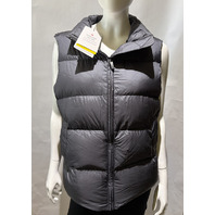 LULULEMON FEATHERWEIGHT 900-DOWN-FILL PUFFER VEST X-SMALL XS LW4CHQS GREY WOMEN