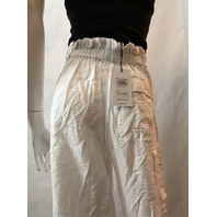 REISS WOMEN'S DRAWSTRING TIE-CUFF TORY CARGO TROUSER IN WHITE WW97 US SIZE 6