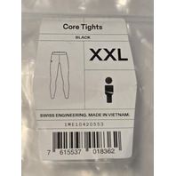 ON RUNNING CLOUD MENS CORE TIGHTS PERFORMANCE BLACK XXL ACTIVEWEAR 1ME10420553