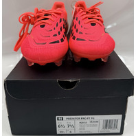 ADIDAS PREDATOR PRO FT FG HQ0015 UNISEX MEN 6.5 WOMEN 7.5 PINK SOCCER CLEATS