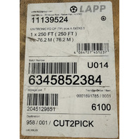 LAPP 11139524 UNITRONIC FD CP (TP) PLUS A 5X2X0.5 250FT SHIELDED DATA CABLE