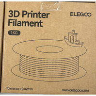 LOT OF 8 ELEGOO RAPID PLA+ WHITE 3D PRINTER FILAMENT 1KG 0.02MM TOLERANCE