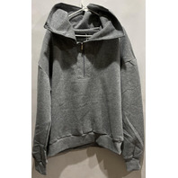 BE-LUX AQ24102X ORIGINAL SPORT FIT GREY QUARTERZIP JACKET 3X WOMENS